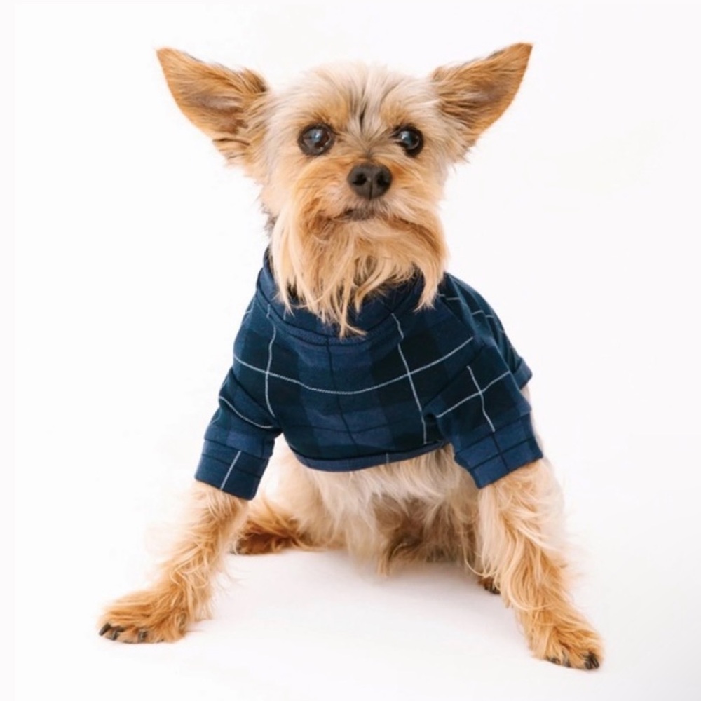 NWT XS Smash & Tess Blue Tartan Plaid Rover Romper!